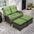 Parinka 49'' Wide Straight Wicker Loveseat with Cushions-1018923870