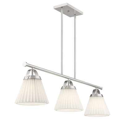 Lustre linéaire à 3 lumières Omoro