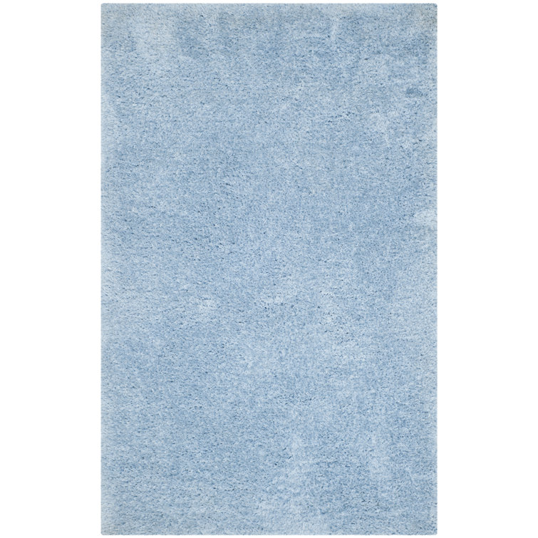 Tapis bleu clair touffeté à la main Franklynn