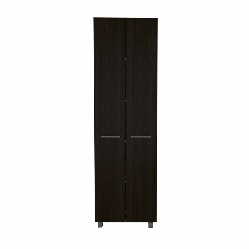 Garde-manger blanc Thea, Noir