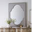 Boheme Nourmand Linen Wrapped Mirror