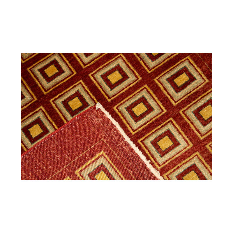Wool Geometric Area Rug