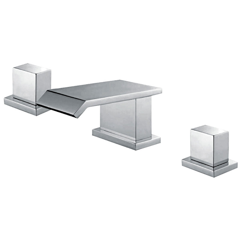 Deck Bath Faucet Bath Filler with Diverter