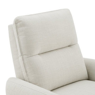 Michelle 36" Linen Manual Recliner
