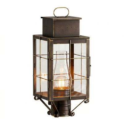 Brass Traditions - Norfield - 1 lumière - 18 pouces - Bronze - Laiton massif - Lampadaire