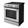 Cosmo 30 in. Stellar Collection 5.0 cu. ft. Electric Range with 4 Burner Glass Cooktop and Convection Oven in Stainless Steel