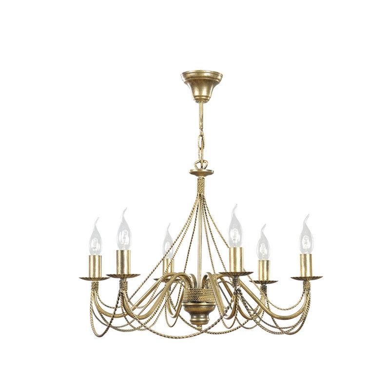 Josephina 6 - Light Candle Style Chandelier