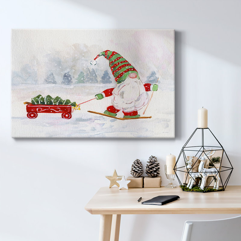 Toile tendue Winter Gnome I-Gallery, H 12 po x l 18 po