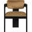Sacha Frink Upholstered Dining Arm Chair-990218000-990218002