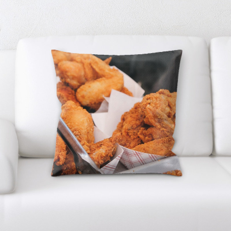 Coussin de poulet fritte