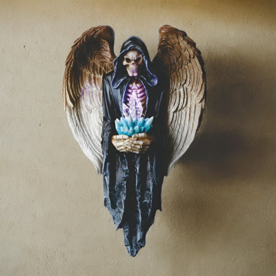 Décoration murale ange de la mort 13,25 "H