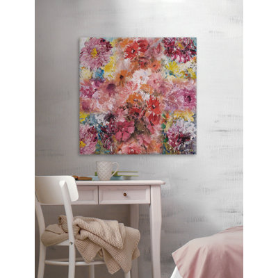 Spring Beauties - Wrapped Canvas Painting