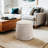 Round Storage Ottoman