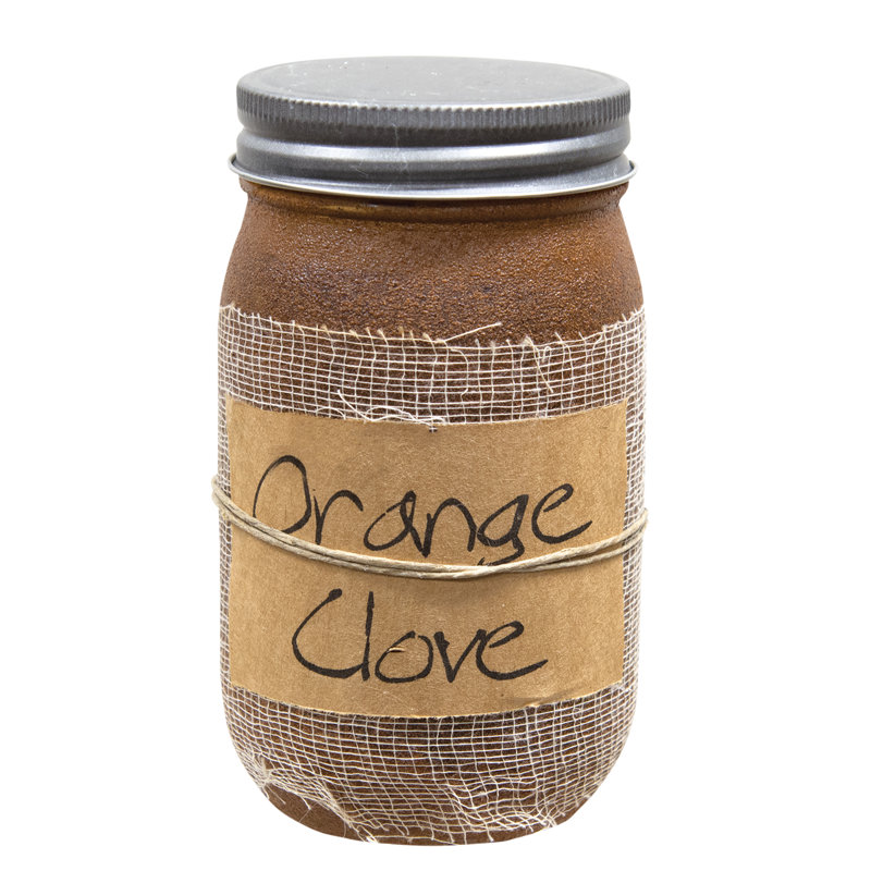 Bougie orange 16 oz