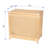 Rectangular Rattan Cane Clothes Hamper and Laundry Basket with Removable Liner & Lid, 2 Loads
