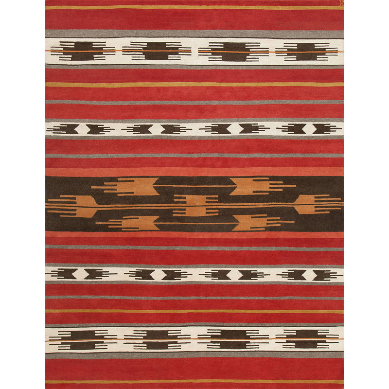 Mesa Wool Southwestern Area Rug, Rectangle 3' x 5'