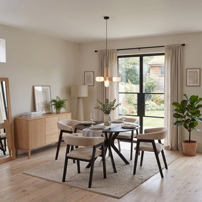 Solid Wood Dining Set