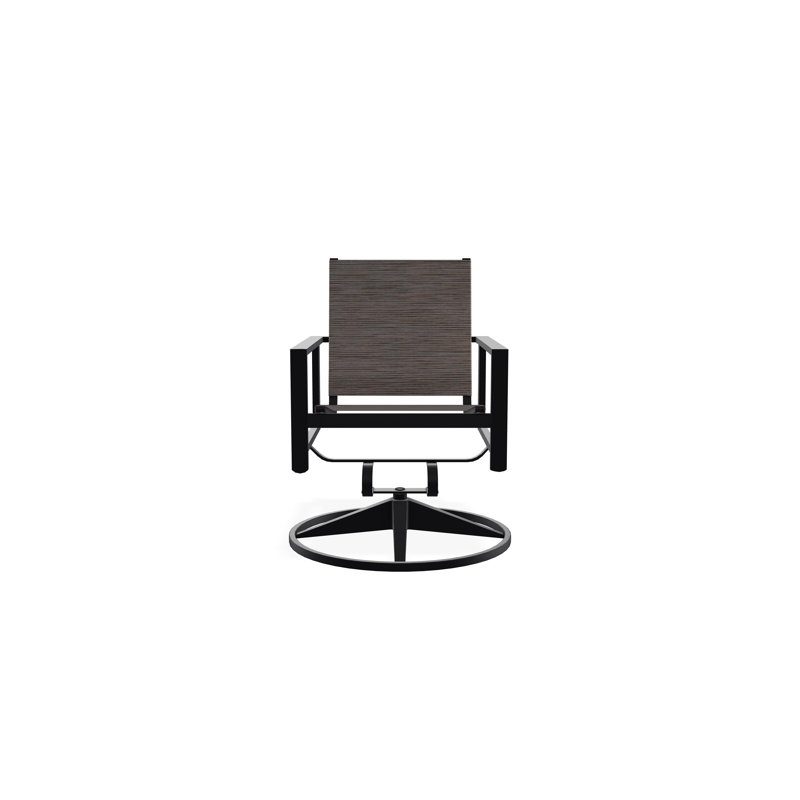 Tribeca Sling Swivel Rocker, Black, James