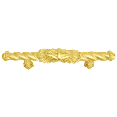 Acanthus 5 inches c.c. large pull Romanesque style in Oil Rub Bronze