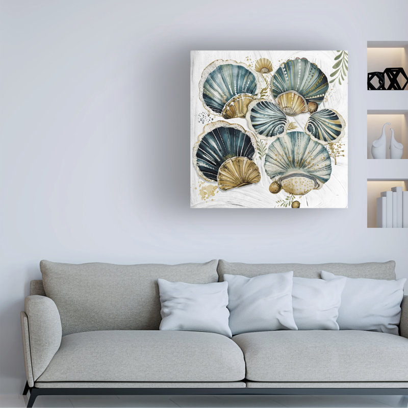 Sasha Elysian II Canvas Art, 14" H x 14" W
