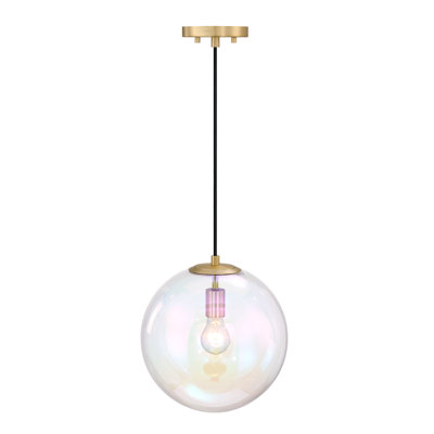 Ricura Single Light Glass Pendant