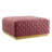 Florence Square Performance Velvet Ottoman-436964777