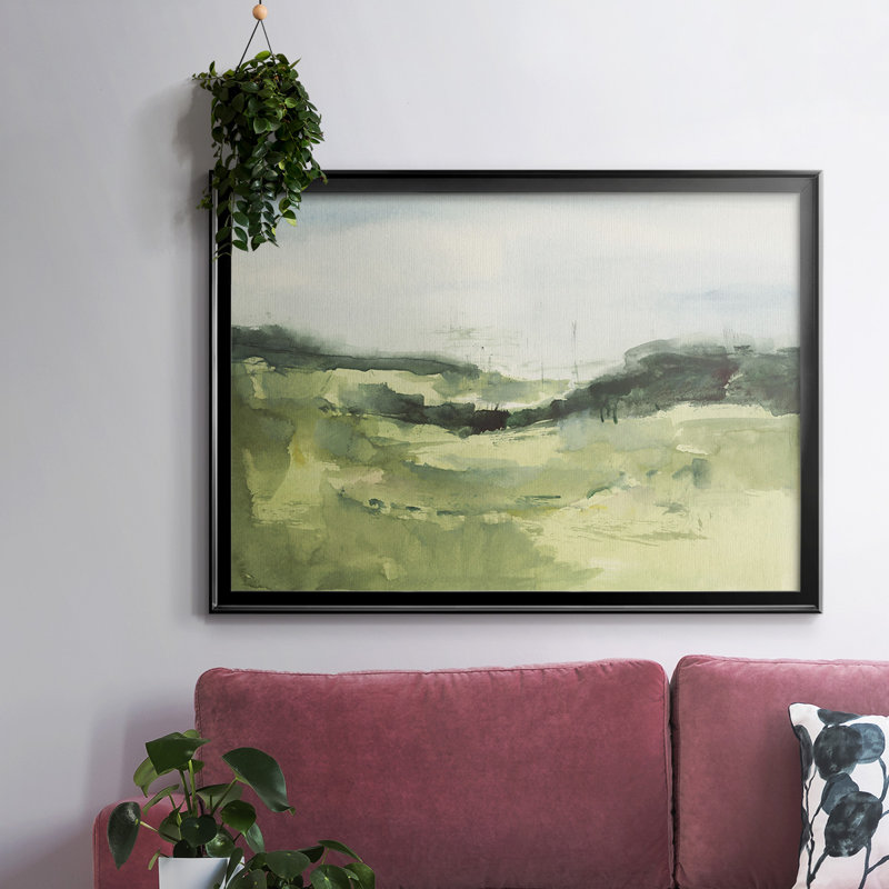 Hill Scramble I - reproduction de photo sur toile, Noir, H 18 po x l 26 po x P 1,5 po