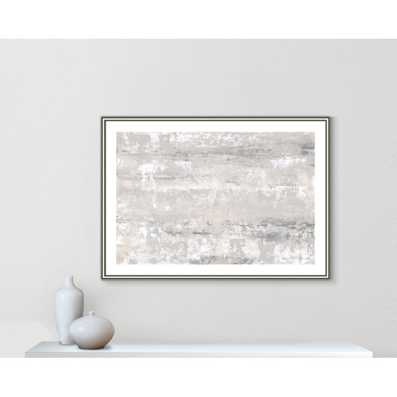 Tryston «Desert Winds» par Filippo Ioco, impression encadrée, Papier avec cadre argenté, H 29,5 po x l 41,5 po x P 0,88 po