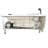 59'' x 39.4'' Acrylic Bathtub with Faucet-14060835