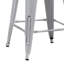 Tabouret de bar et de comptoir en métal de style champêtre rustique Kendraya-48735758-24030455-48735759