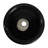 Round Above - Counter Ceramic Basin For Bathroom, Black And White , Three Layer Glaze, Smooth Easy To Clean, 15.73 In Width, Depth, 4.71 Height, 18.99 Lb Art Sink Decorated, Baked Stain ,-1851240004-1851240013-1851240012