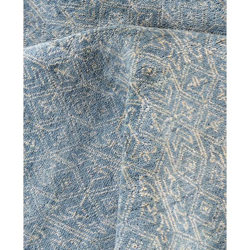 Overdyed One-of-a-Kind 9' 0" X 12' 0" Hand Knotted Area Rug