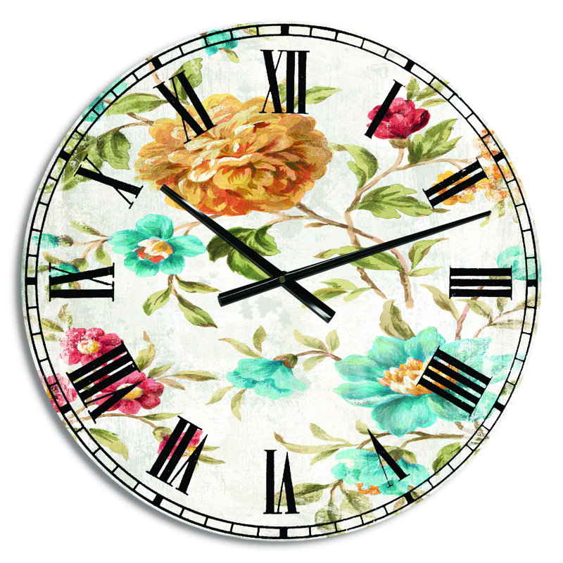 Horloge murale dorée, Petit