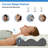 Ergonomic Contour Pillow for Side & Back Sleepers, Memory Foam Cervical Pillow for Neck Support & Shoulder Pain Relief-1265781526