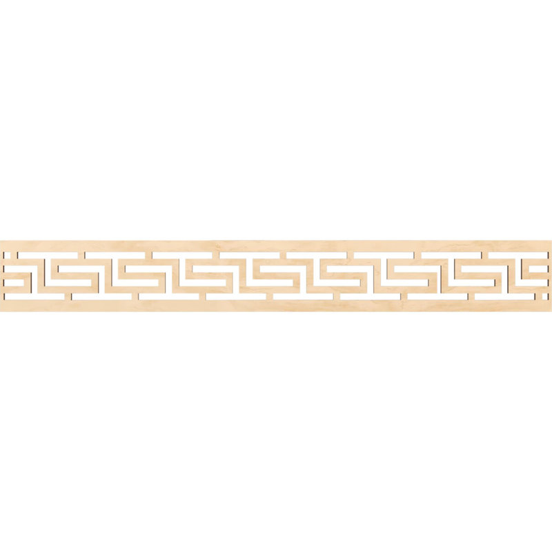Moulure de panneau H T, H 6 po x l 46,5 po x P 0,25 po, Bouleau