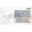 Tapis d'entrée grand motif monogramme, 24 po x 39 po, caoutchouc naturel, noir-1631361817
