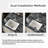 Los Flexi White Undermount Kitchen Sink-111687796-111687797-111687801