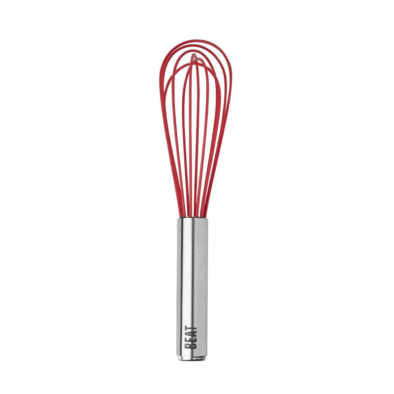 Tovolo 9" Silicone Beat Whisk, Cayenne