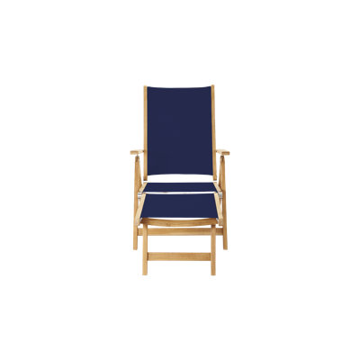 Aquitania Teak Outdoor Folding Lounge Deck Chair 
