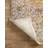 Sorrento Oriental Machine Made Power Loom Polyester Area Rug in Natural-78565302