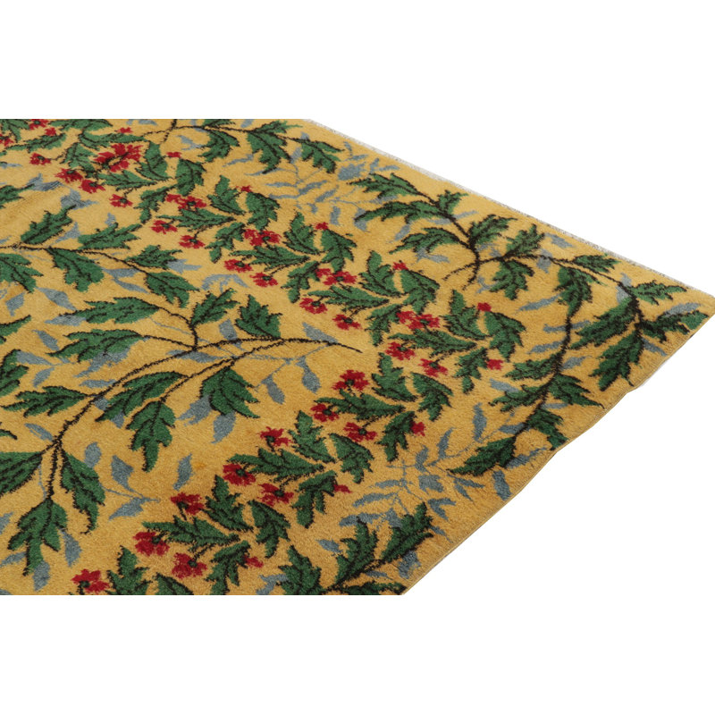 Pasha Wool Floral Area Rug