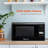 Magic Chef 1.6 Cubic Feet 1100 Watt Countertop Microwave-493838917
