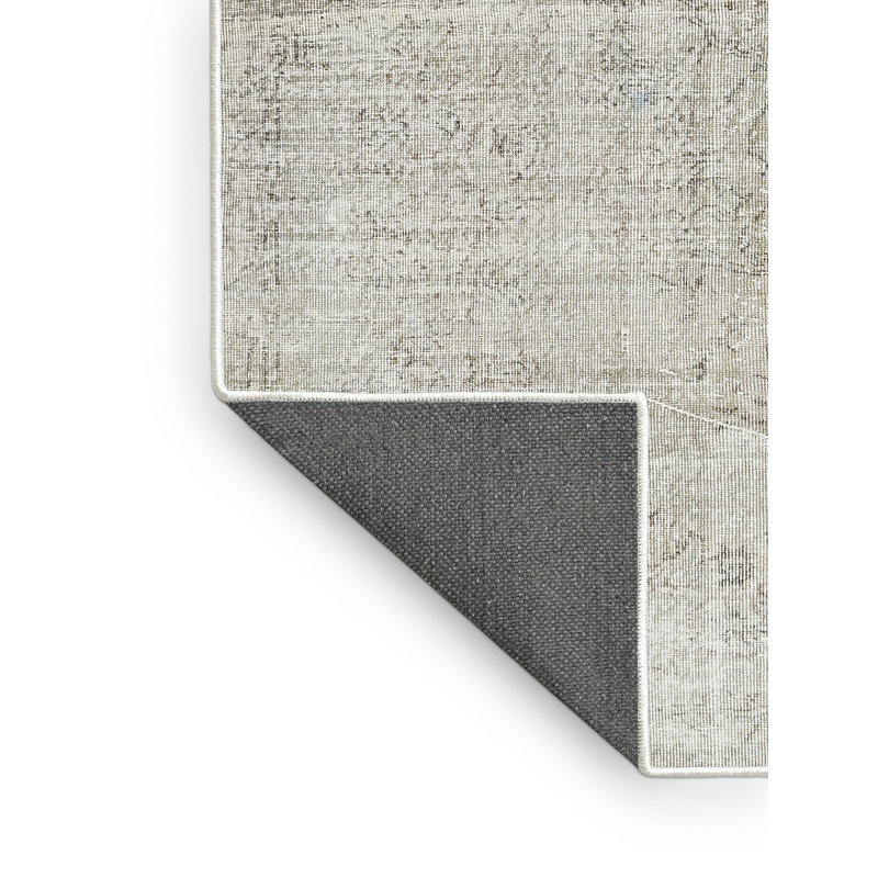 Tapis contemporain gris, Rectangle 8 pi x 10 pi