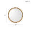 Miroir mural décoratif perlé 27 po pour décoration murale | Idée de cadeau-594659295