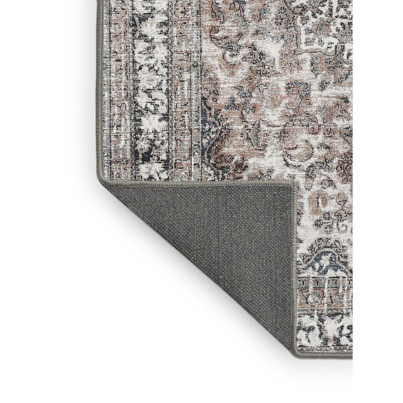 Tapis oriental en laine gris, Rectangle 7 pi x 9 pi