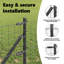 Galvanised Steel Border Fencing-114350748-114350754