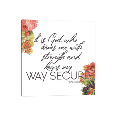 Way Secure by Jace Grey - Print on Canvas
