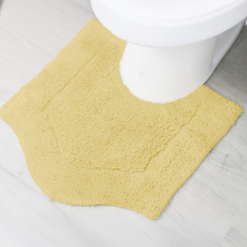 Morissette 100% Cotton Contour Mat 20"x20", Butter
