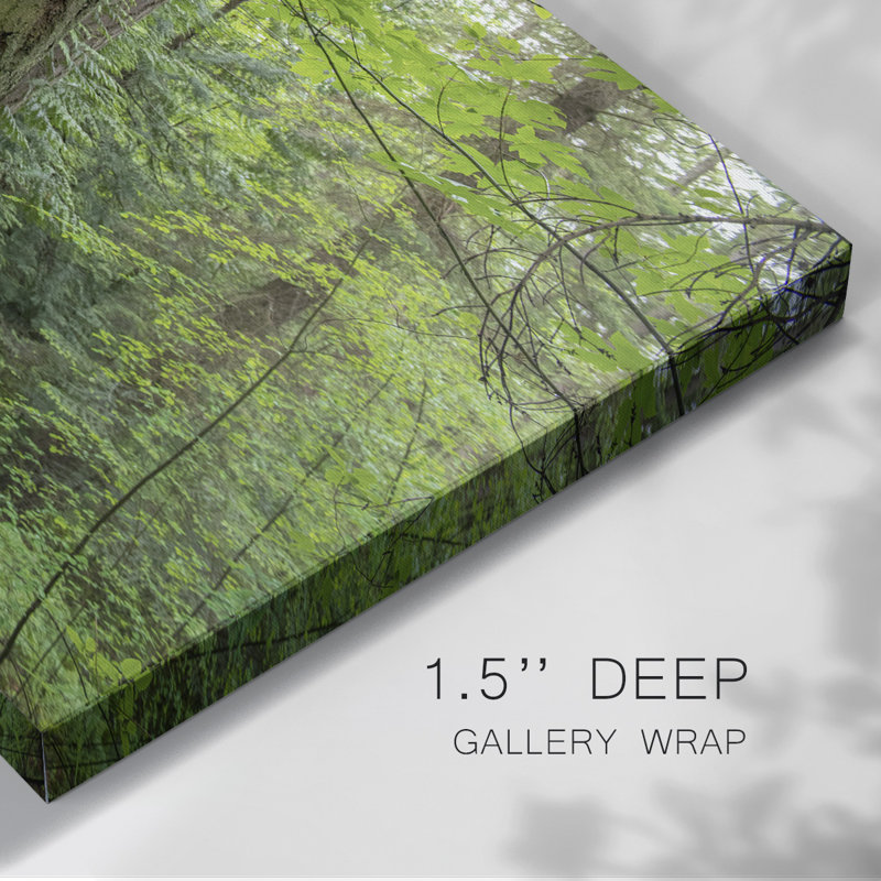 «Calm of the Forest», toile tendue avec châssis, H 12 po x l 18 po