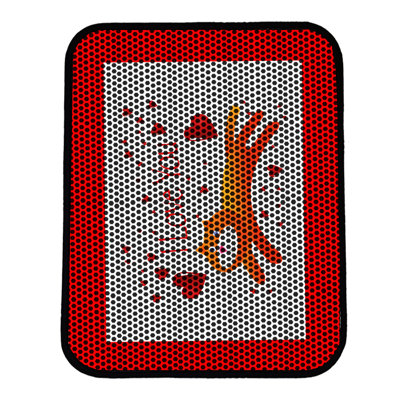 Tapis pour litière de qualité supérieure, 18 po x 24 po | 50% PVC / 50% polyester, lavable à la machine et passer l'aspirateur | Conception durable et facile à nettoyer pour les propriétaires d'animaux de compagnie | Protégez vos planchers des dégâts de la litière